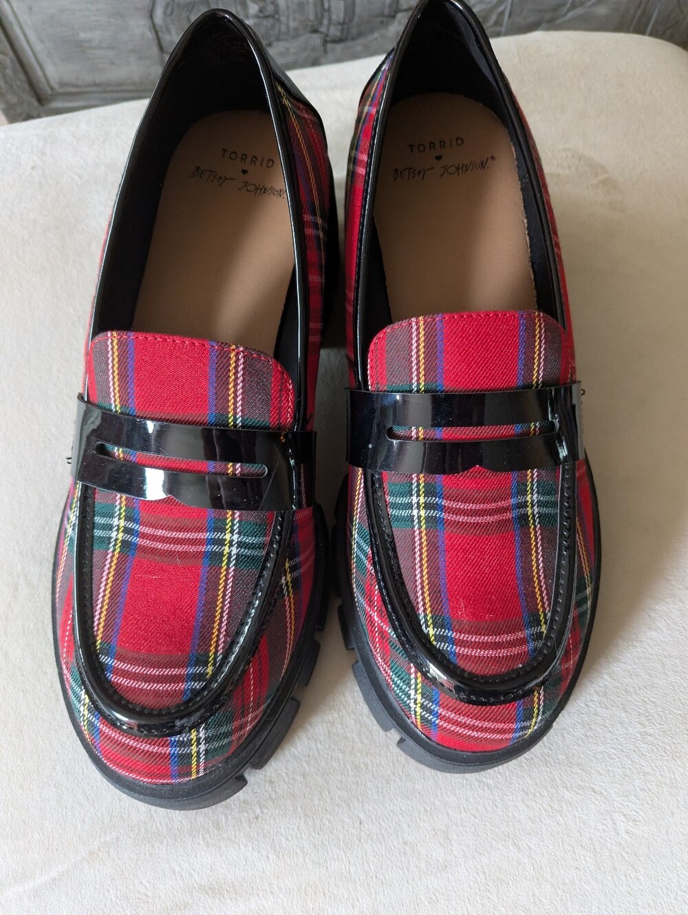 Torrid × Betsey Johnson Platform Loafers